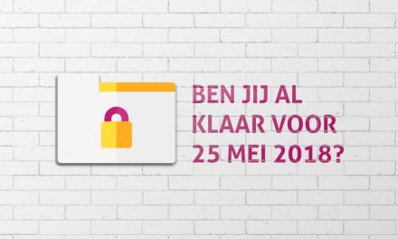 Hoe bereid jij je voor op 25 mei 2018?